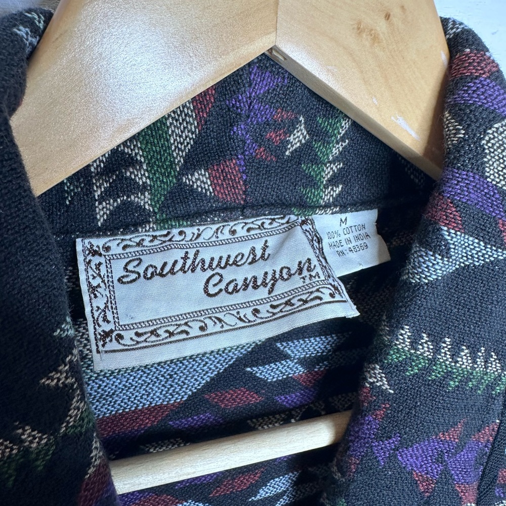 Geometric Patterned Vest - Multicolor - image 6